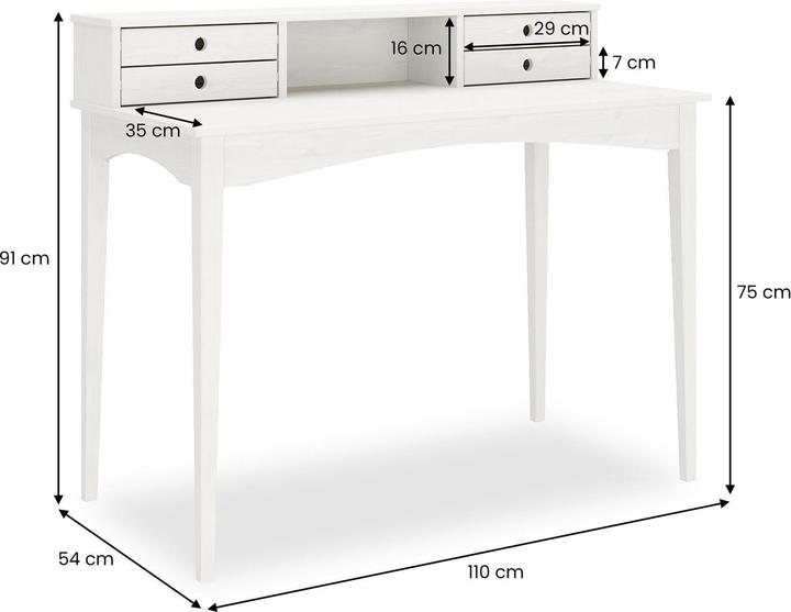 Image du produit IDIMEX Milano (110 x 54 x 91 cm)