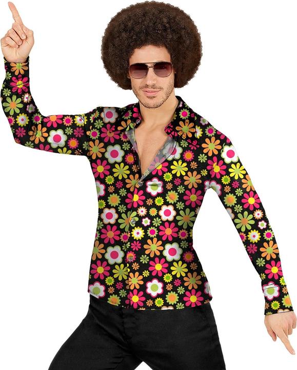 Actual product image Widmann 60s - Flowers (L, XL)