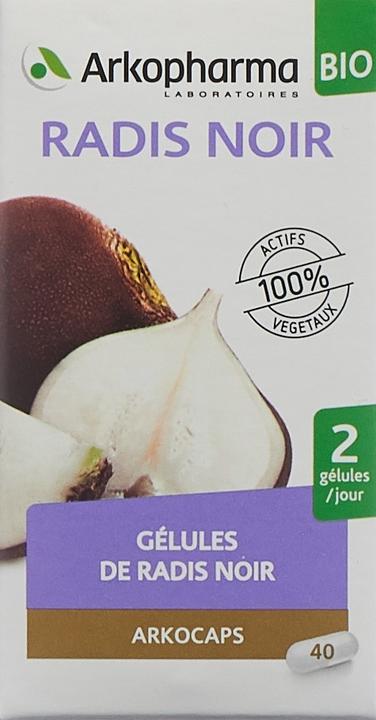 Produktbild Arkopharma Schwarzer Rettich (40 Stück, Kapseln, 40 g)