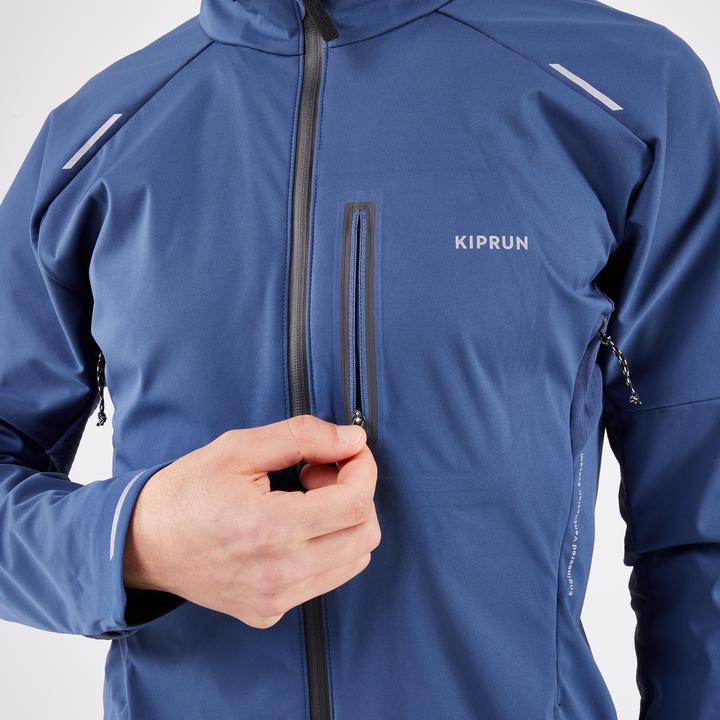 Produktbild Kiprun Laufjacke Herren warm Regular - Run 900 blau (L)