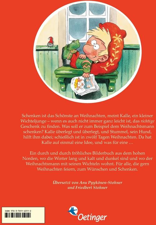 Produktbild Zwölf Geschenke für den Weihnachtsmann