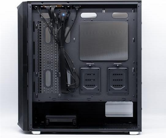 Productafbeelding 1st Cool Wind Storm Black MiddleTower kast, AU, USB3.0, zonder stroombron, zwart