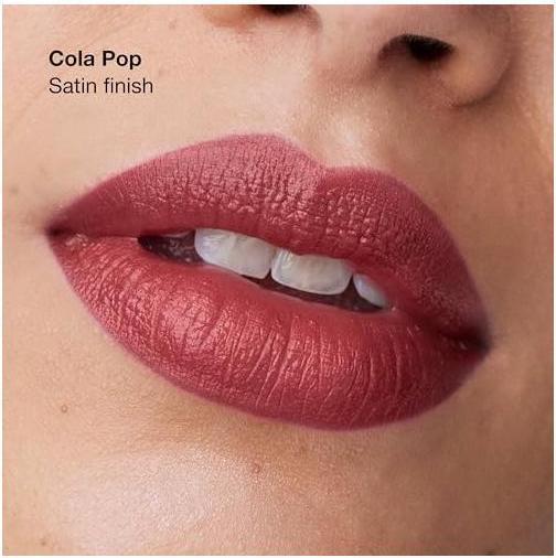 Actual product image Clinique Pop Longwear Lipstick Cola Pop - Satin 3.9g (Cola Pop)