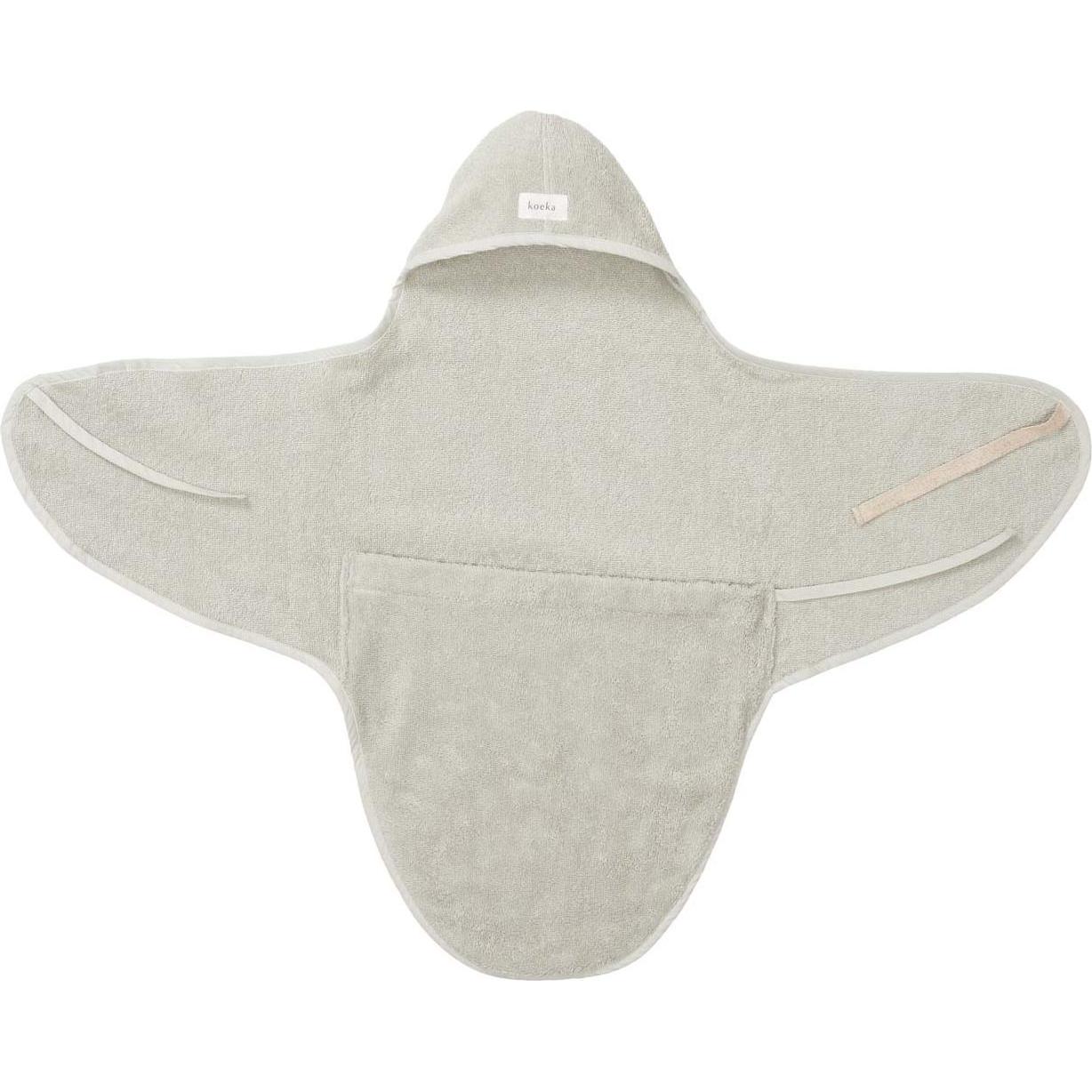 Koeka, Babybadetuch, Umschlagtuch für Neugeborene Dijon Daily ocean air
