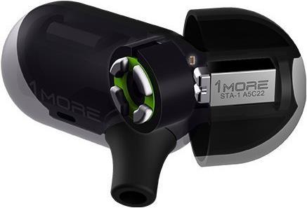 Produktbild 1More Dual Driver Kopfhörer mit iOS und Android kompatibles Mikrofon und Fernbedienung