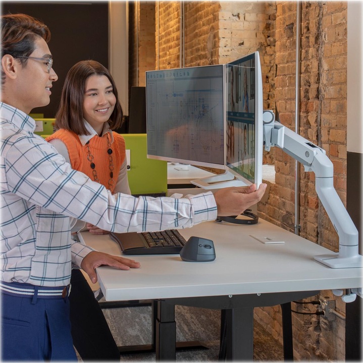 Actual product image Ergotron HX Monitor Arm mit patentierter CF-Technologie (Table, 32")