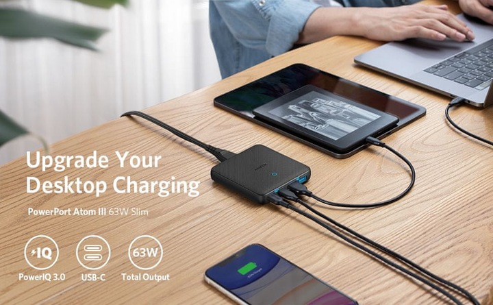 Produktbild Anker PowerPort Atom III Slim (65 W)