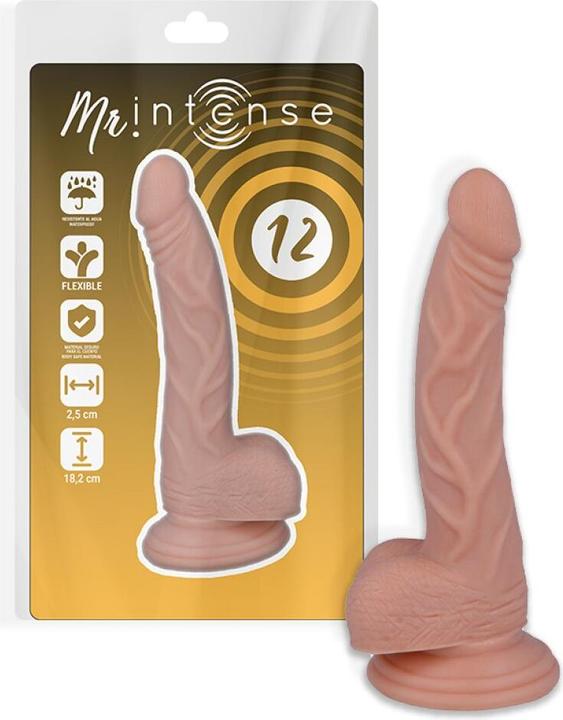 Actual product image Mr. Intense MR INTENSE 12 REALISTIC PENIS 18.2 -OR- 2.5CM