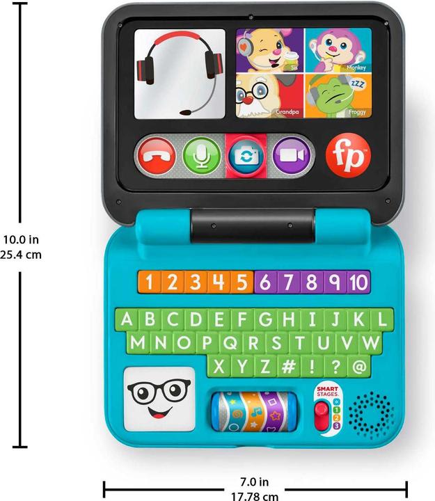 Produktbild Fisher-Price Homeoffice Laptop (Italienisch, 3 Jahre)