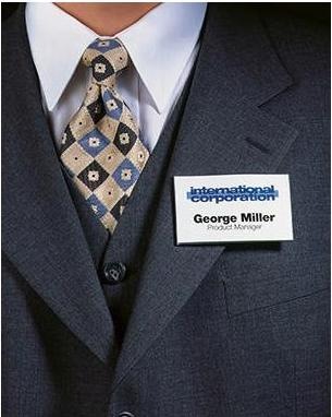Immagine prodotto Durable Click Fold Name Tag con magnete