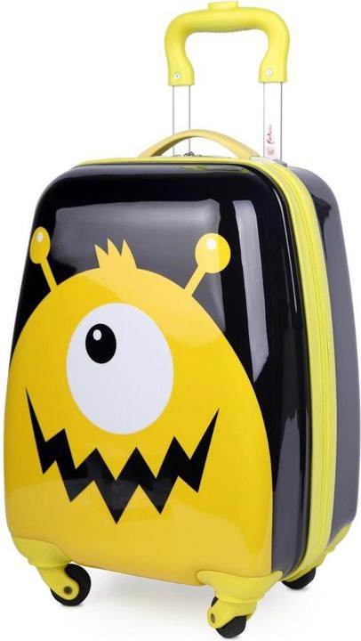 Actual product image Hauptstadtkoffer For Kids Kids Suitcase MonsterYellow (24 l)