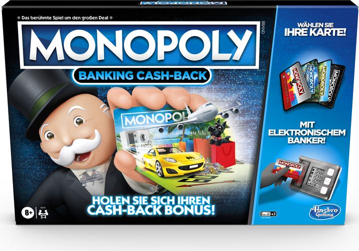 Immagine prodotto Monopoly Banking Cash Back (Tedesco)