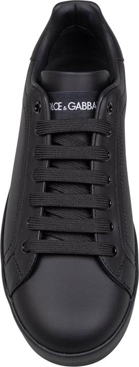 Produktbild Dolce & Gabbana portofino sneakers in black calfskin (42)
