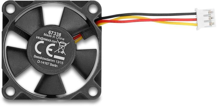 Immagine prodotto Delock Axiallufter 12 V DC 35 x 35 x 10mm schwarz (1x)