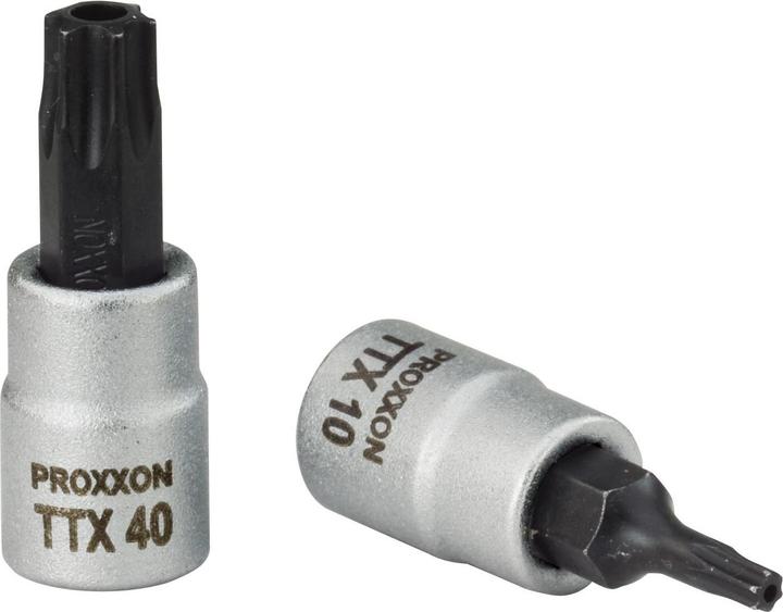 Actual product image Proxxon 1/4" TTX insert T 27 with face hole
