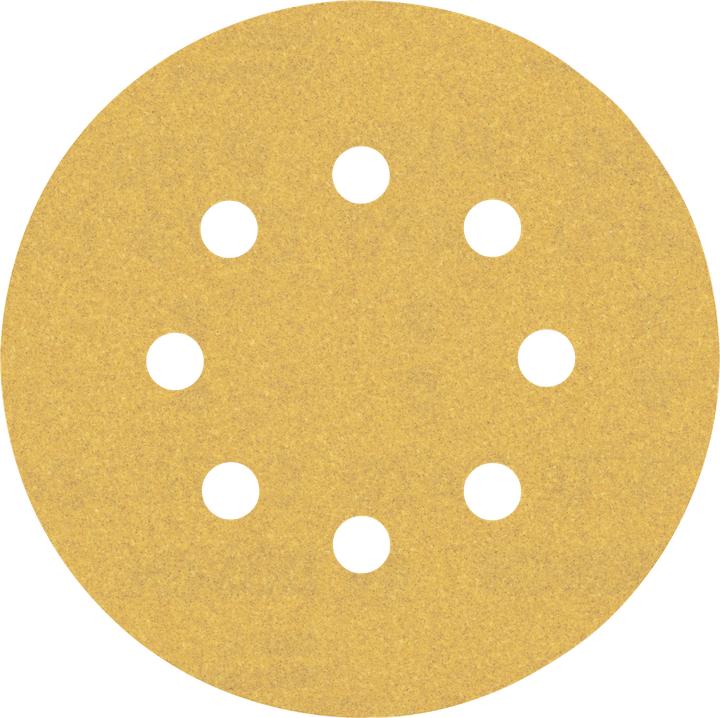 Productafbeelding Bosch Professional Zubehör Expert C470 Schuurpapier met 8 gaten voor excentrische schuurmachine, 125 mm, G 150, 50 st. (150)