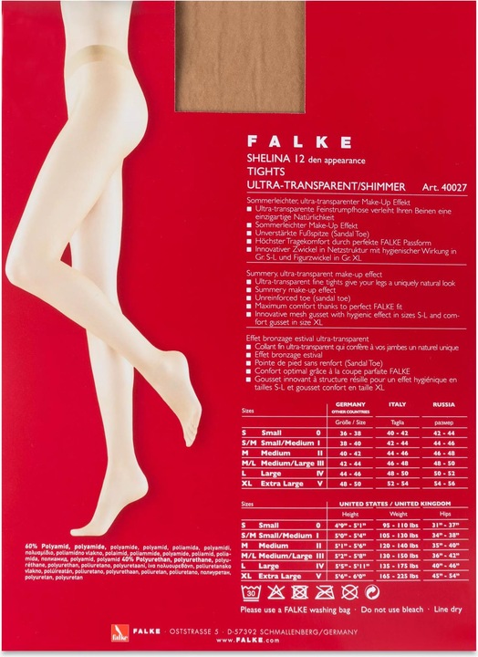 Image du produit Falke Shelina 12 TI (12 DEN, 44 - 46)