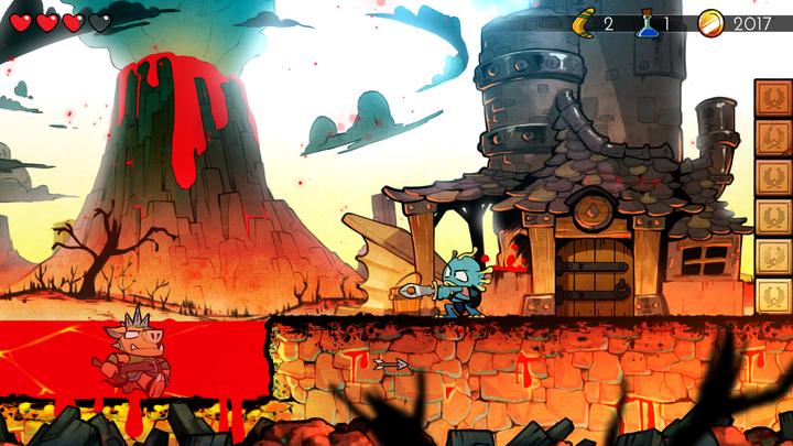 Actual product image Nicalis Wonder Boy The Dragon's Trap (Import) (PS5)