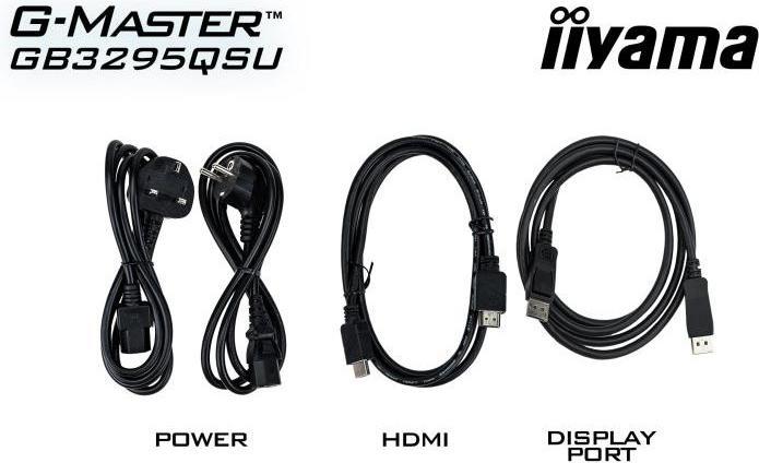 Actual product image iiyama G-Master GB3295QSU-B1 (2560 x 1440 pixels, 31.50")