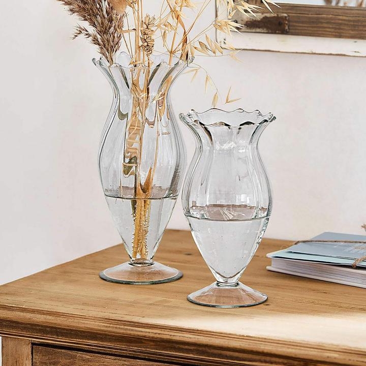 Actual product image Loberon Vase 2er Set Deniélou klar (2 x, 0.50 l)