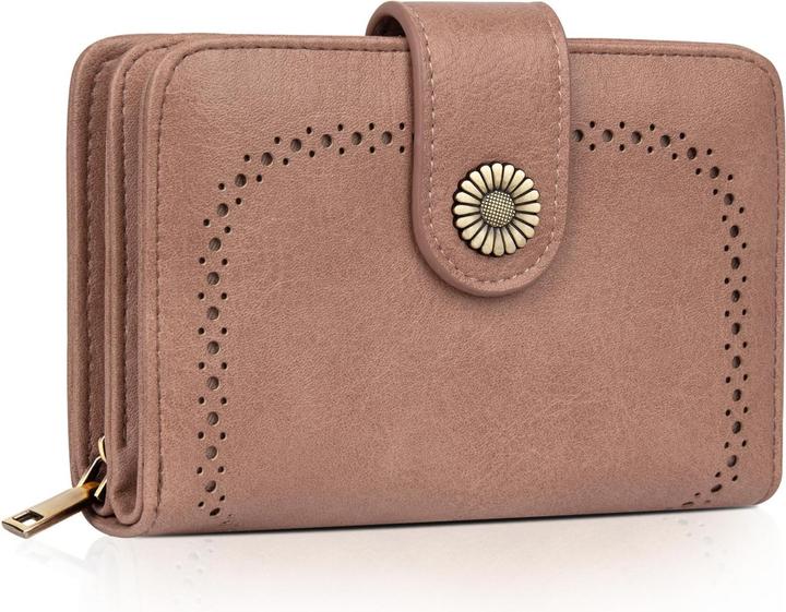 Produktbild Only-Bags.Store Brieftasche Grosse Kapazität PU-Leder Vintage Brieftasche