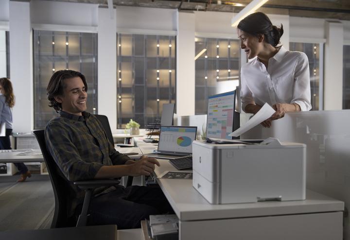 Actual product image HP LaserJet Enterprise M406dn Mono, Laser, 38ppm (Laser, Black and white)