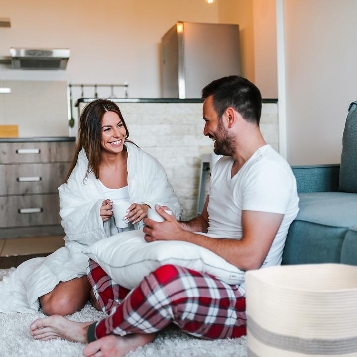 Image du produit Relaxdays Panier de rangement (1 x, 55 x 55 x 35 cm)