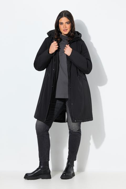 Actual product image Ulla Popken HYPRAR Triple Function Weather Proof Coat (56)