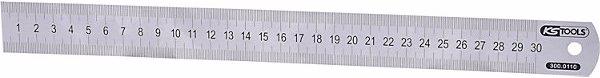 Actual product image KS Tools Semi-flexible steel rule (0.50 m)