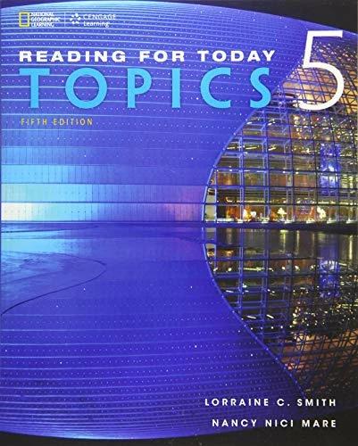 Produktbild Reading for Today 5: Topics (Englisch, Lorraine Smith, Nancy Mare)
