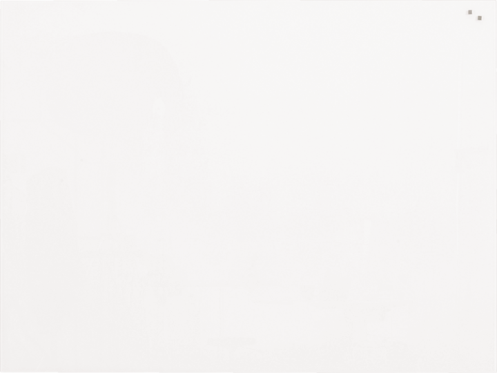 Immagine prodotto Franken Lavagna bianca in vetro (60 x 45 cm)