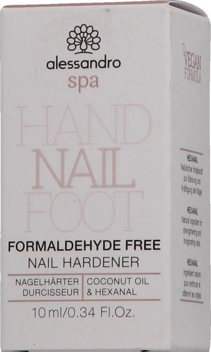 Actual product image Alessandro Spa - Nail Hardener Formaldehyde-free (10 ml)