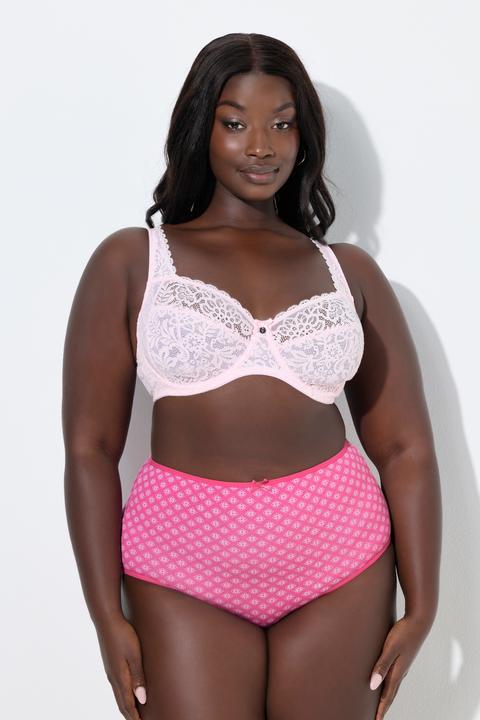 Produktbild Ulla Popken Bügel-BH, Blütenspitze, Vollspitze, Cup B - E (85 E)