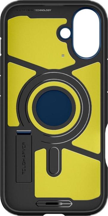 Actual product image Spigen Tough Armor MAG iPhone 16 MagSafe navy blue ACS08217 (Apple iPhone 16)