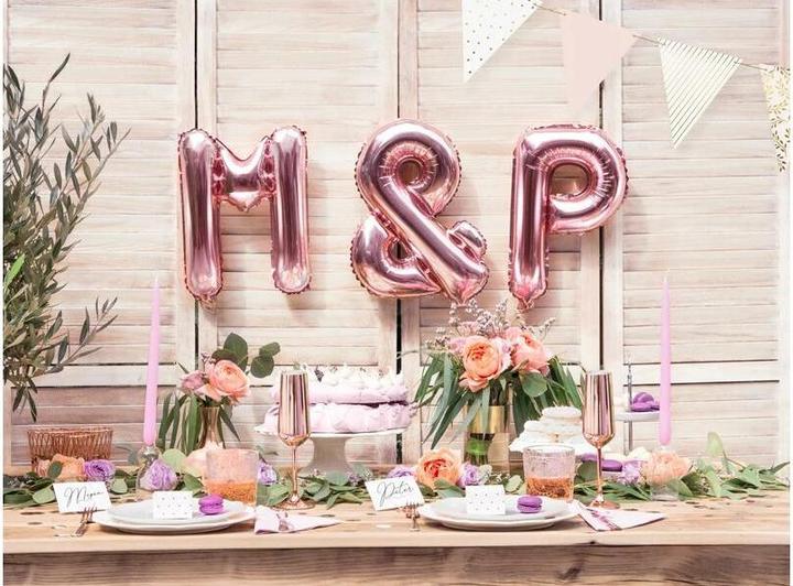 Produktbild Partydeco Streudeko Tischkonfetti Roségold (1 Stück)