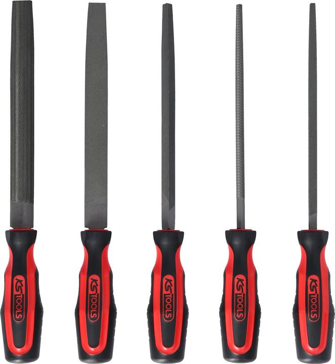 Produktbild KS Tools Werkstattfeilen-Satz. 5-tlg. 140.3000 (Hieb 2, 200 mm)