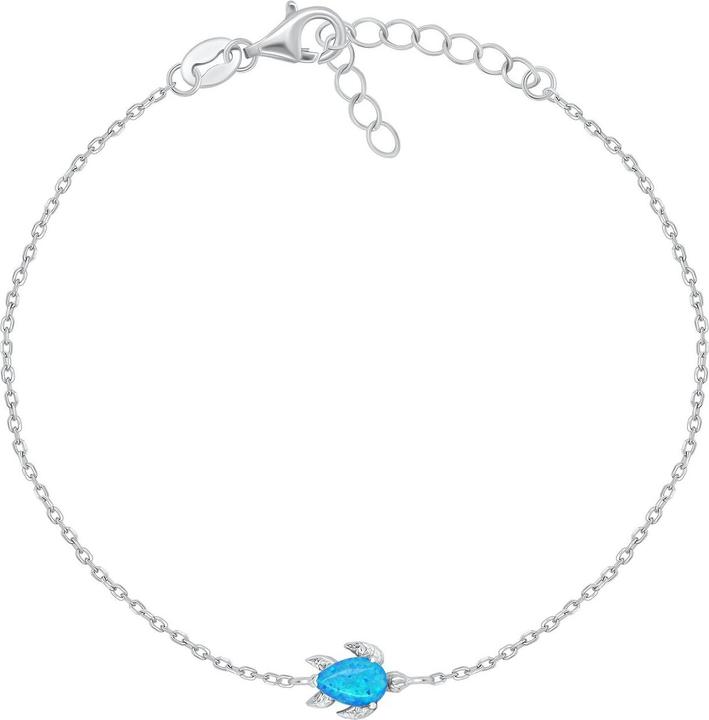 Produktbild Brilio Silver - Beautiful silver turtle bracelet BRC121WB