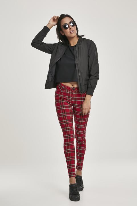 Image du produit Urban Classics Ladies Skinny Tartan Pants (31)