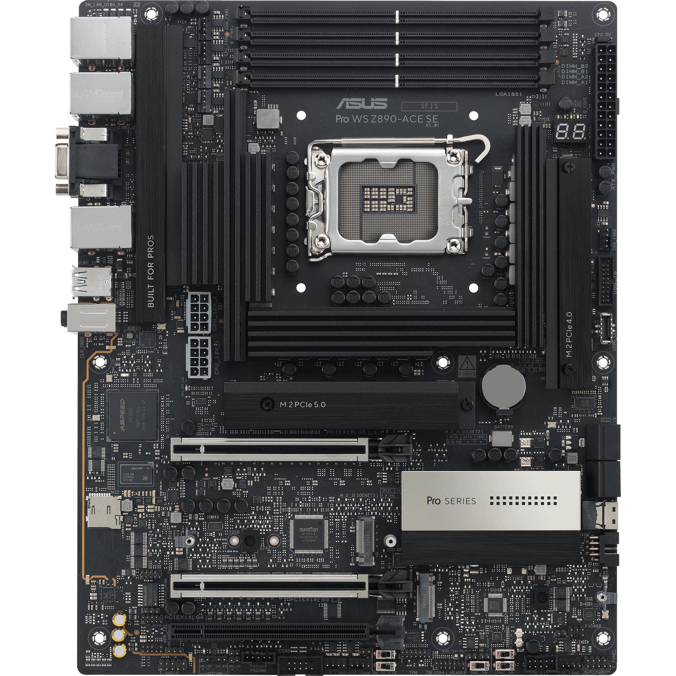 ASUS PRO WS Z890-ACE SE (LGA 1851, Intel Z890, ATX), Mainboard