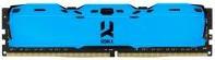 Produktbild Goodram IRDM X 16GB (2x8GB) 3200MHz CL16 RAM - IR-XB3200D464L16SA / 16GDC Blue (2 x 8GB, 3200 MHz, DDR4-RAM, DIMM)