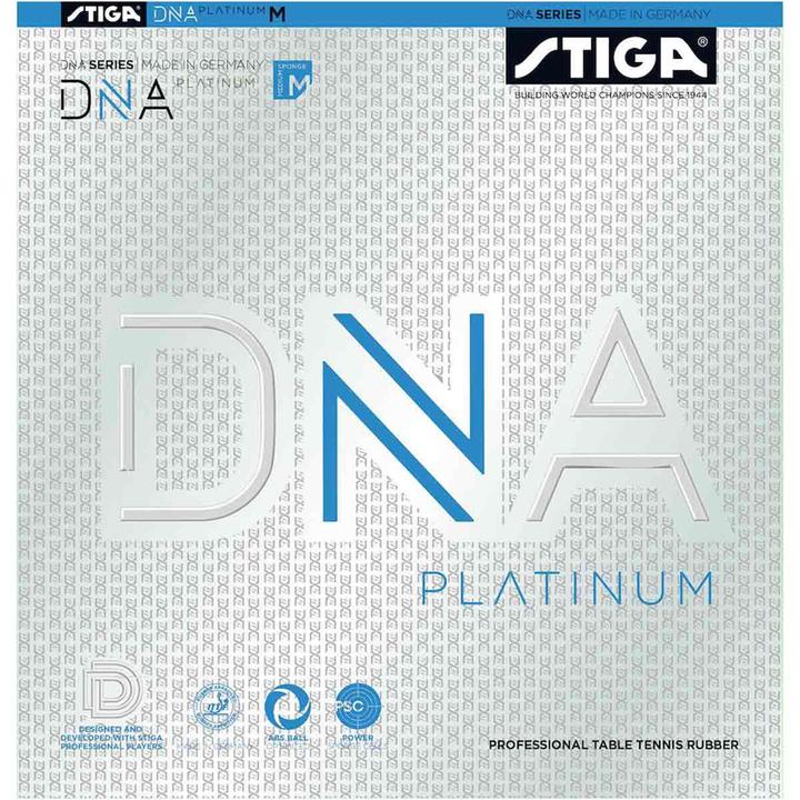 Actual product image Stiga DNA Platinum M rubber (2.10 mm)
