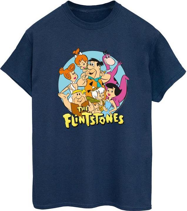 Produktbild The Flintstones Group Circle TShirt (M)