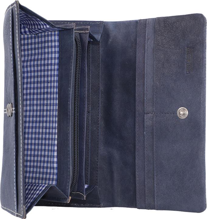 Actual product image Greenburry Tumble Nappa wallet leather 19 cm