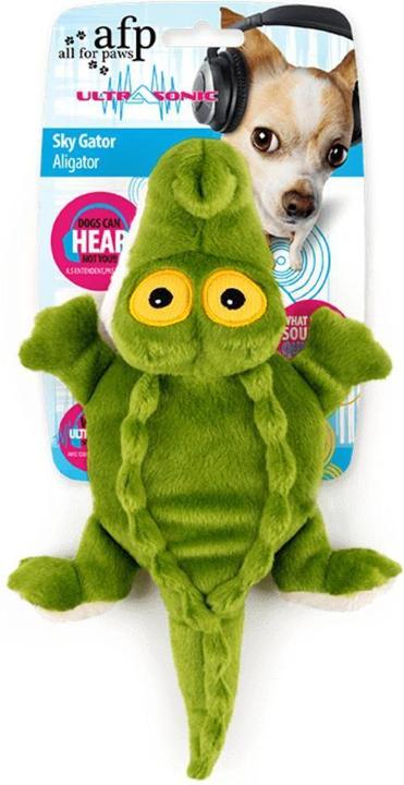 Actual product image All for Paws AFP Ultrasonic Sky Gator (Plush toy dog)