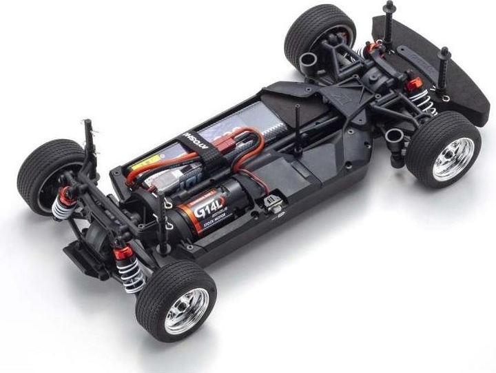 Actual product image Kyosho Production car Fazer MK2 1967 Pontiac GTO Tyrol Blue 1:10, ARTR (RTR Ready-to-Run)
