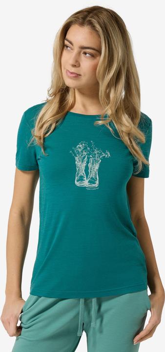 Actual product image Super Natural W Flower Boots Tee (L)