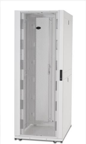 Actual product image APC NetShelter SX 48U 750mm Wide x 1070mm Deep Enclosure with Sides SE White (48 RU, 19 inch rack)