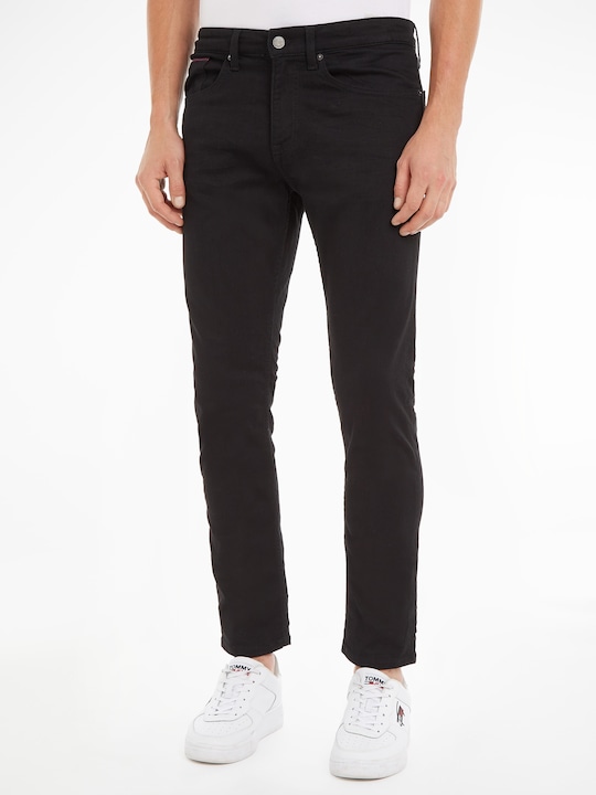 Actual product image Tommy Hilfiger Austin Slim Tapered new black stretch (W38/L36)