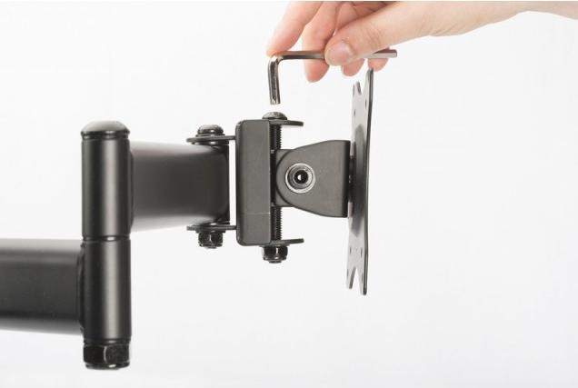 Produktbild Digitus Dreifach Monitor Ständer mit Klemmbefestigung (Tisch, 27", 8 kg)