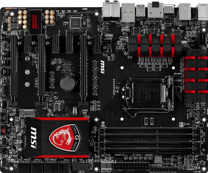 Image du produit MSI Z97 Gaming 7 (LGA 1150, Intel Z97, ATX)